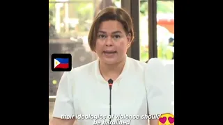 Message from VP Sara Du30.