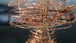 Marble machine Medley 2. rolling ball sculpture . marble run. marble maze . kinetic sculpture.