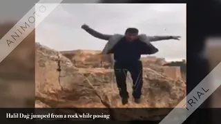 Man falls to his death while posing on top of a cliff for a photograph on his birthday