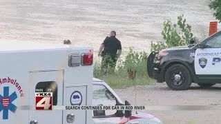 News: Law Enforcement search Red River for vehicle