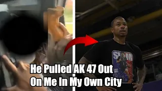 Isaiah Thomas HAS AK 47 Pulled Out On Him in His Own Hood Yesterday!