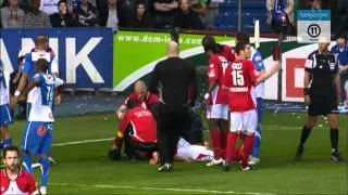 Jupiler pro League   - 2011 Hard injury of Carcela