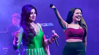 NEHA Kakkar ❤️ SHREYA GHOSHAL  ❤️ Wow Most Awesome Singing LAST NIGHT SHOW