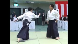 第５０回全日本合気道演武会　入江嘉信師範　演武　AIKIDO YOSHINOBU IRIE DEMO