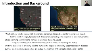 A Novel Approach to Predict the Spread of a Wildfire using the SIR Model