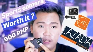 ACTION CAMERA FROM LAZADA UNBOXING AND REVIEW... IS IT WORTH IT ? 🤔