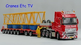 Tonkin Volvo FH + Nooteboom Multi-PX 6+2 Trailer by Cranes Etc TV