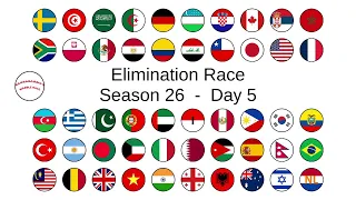 ELIMINATION LEAGUE COUNTRIES season 26 day 5