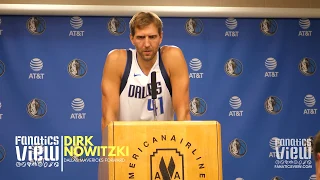 Dirk Nowitzki speaks on the NBA's Abuse Investigation of the Dallas Mavericks