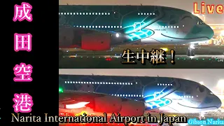 成田空港📸生中継 Narita International Airport 🛫Live【Gibson Narita】