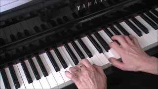 "vois sur ton chemin" au piano en 15 min