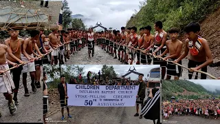 Stone-pulling ceremony #50th Anniversary Children Ministry Dzülhami Baptist Church