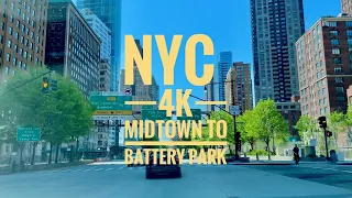 New York City (4K) West Side Highway south bound from Midtown to Battery Park Part 2 | Episode 10