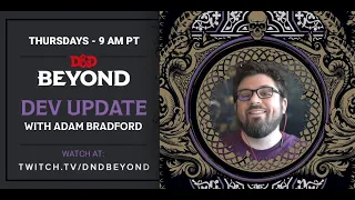 D&D Beyond Dev Update June 27 2019