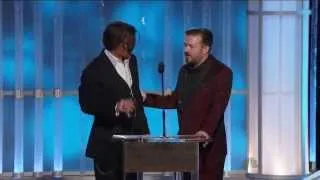 Ricky Gervais conduce i Golden Globe 2012 - Apertura (sub ita)