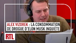 Alex Vizorek revient sur la consommation de drogue d'Elon Musk