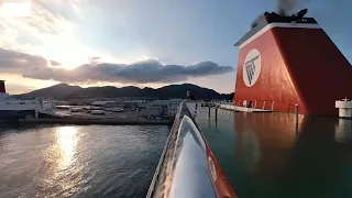 Japan Night Ferry из Фукуоки в Осаку🚢Самый дешевый номер на пароме Китакюсю Ⅱ