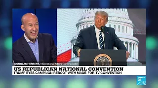 Unconventional: Trump puts stamp on made-for-TV Republican event