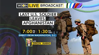 WION Live Broadcast | Last US soldier leaves Afghanistan | English News | World