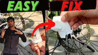 fix CONTAMINATION : DISK BRAKE MAKING SOUND and NOT STOPPING | mtb|cycle