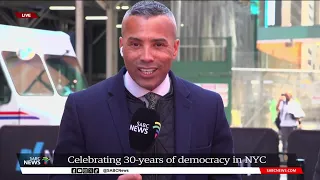 Celebrating 30-years of democracy in New York City