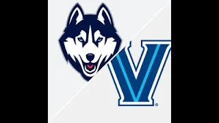 #8 Villanova vs #21 UCONN Basketball LIVE Final Minutes REACTION!!!