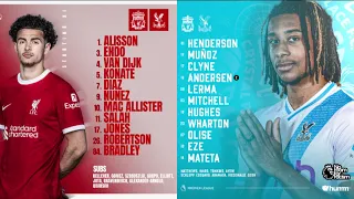 Liverpool VS Crystal Palace - Premier League 2023/24 - BBC Radio 5 Live commentary