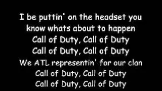 Call of Duty Rap ATL Clan (Black and Yellow)