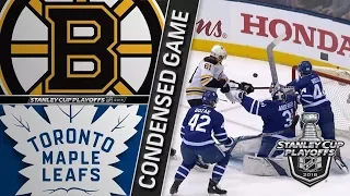 Boston Bruins vs Toronto Maple Leafs R1, Gm6 apr 23, 2018 HIGHLIGHTS HD