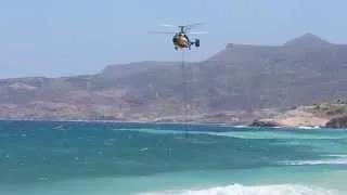 Firefighter helicopter Kamov 32Α1 at Sitia