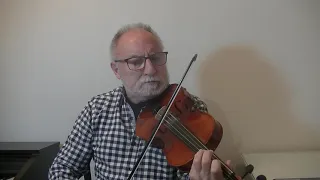 AYNI GÖGÜN ALTINDA (UNDER...) (MUTESEM YÜZYL). Tuto de violín. Prof.  JOAQUÍN BP.