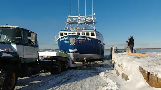 Boat Launch Of The Lucas and Noah