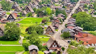 Japan, Gifu Walking Tour 🇯🇵 Shirakawa-go The most beautiful village Relaxing Walk [4K HDR] 2023