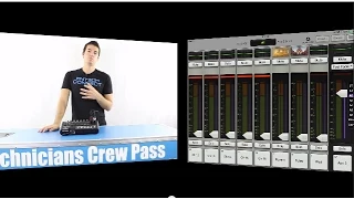 [HD] PART 1 - Mackie DL1608 Digital Live Mixer w/ iPad Control reviewed by Technicians Crew Pass