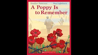 A Poppy is to Remember - Read Aloud Book for Children