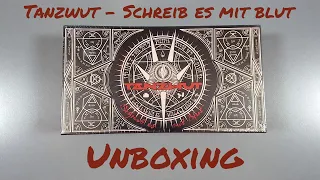 Tanzwut - Schreib es mit Blut Limitierte Fanbox *Unboxing* *Werbung/unbezahlt*