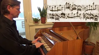 J. S. Bach - Invention #8 in F major BWV 779 (with scrolling score)