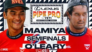 Barron Mamiya vs Connor O'Leary | Lexus Pipe Pro presented by YETI - Semifinals Heat Replay