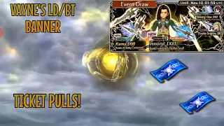 DFFOO GL - Vayne's LD/BT Banner Ticket Pulls