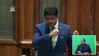 Fijian Attorney-General delivers right of reply for the motion on Investment Bill 2020