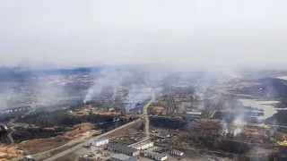 Огненный апокалипсис в Сосьве. Очевидцы рассказали о пожаре в поселке