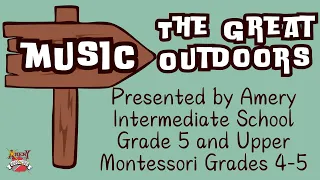 5th Grade & Upper Montessori Grades 4-5 Concert; 5-2-2024