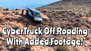 Tesla CyberTruck Off Roading, with Added Footage!