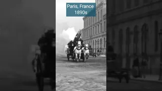 Paris, France in 1890s (Firefighter) #history #oldfootage #historical