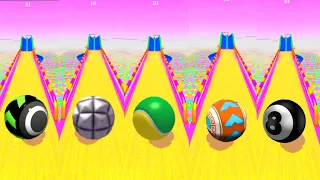 🔥 going balls; super speed run game play | hard level walkthrough 😲 | iOS Game/Android 🏆