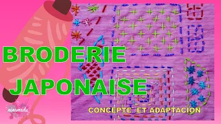 DIY. Broderie Japonaise ou Sashiko. Incroyables Idées Créatives // Sashiko Amazing Ideas