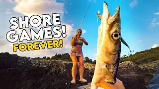 Shore Games | Hometown Fishing | Spinning & Jigging