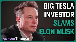 Tesla investor: Elon Musk's 'white supremacist motivations are absolutely damaging the brand’