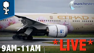 *Live* Planespotting at Manchester Airport Visitor Park (Stream 45.0)