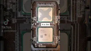 Thermal paste patterns: X vs. Dot #shorts